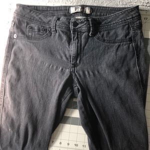 Black/gray skinny jeans from 17/21 Exclusive Denim  size 10/ five pockets/GUC